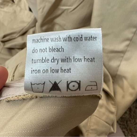 Cider Solid Texture Pleated Wide Leg Trousers Curve & Plus - Picture 8 of 12